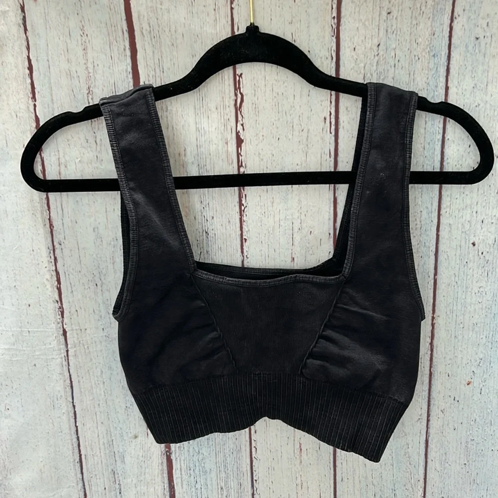 NWOT Free People Movement Good Karma Bra- no logo